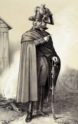 Ritratto di Charles Pichegru, Generale francese (1761-1804) - in "Galerie historique de la revolution francaise" di Albert Morin
