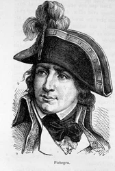 Ritratto di Charles Pichegru, generale francese (1761-1804) - in "L