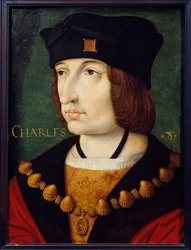 Ritratto di Carlo VIII, figlio di Luigi XI