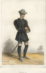 Ritratto di Carlo VII (1403 - 1461), Re di Francia