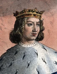 Ritratto di Carlo V di Francia, detto il Saggio (1338-1380), Re di Francia