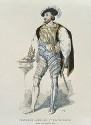 Ritratto di Claudio di Lorena (1496-1550) Duca di Guisa