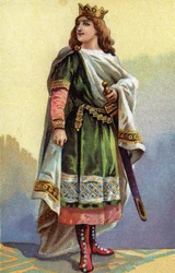Ritratto di Clotario III, re dei Franchi