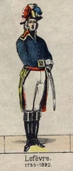 Ritratto di François Joseph Lefebvre (1755-1820) duca di Danzica e dell