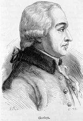 Ritratto di François de Croix Comte de Clerfayt (o Clairfayt), feldmaresciallo austriaco (1733-1798) - in "L