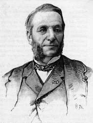 Ritratto di Georges Guiffrey (1827-1887), Senatore delle Hautes Alpes tra il 1879-1887.
