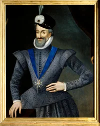 Ritratto di Enrico IV, re di Francia. Indossa la collana dell