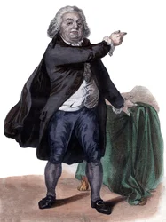 Ritratto di Honore Gabriel Riqueti, Conte di Mirabeau, politico e rivoluzionario francese