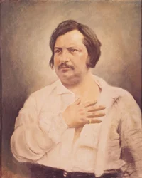 Ritratto di Honoré de Balzac (1799-1850) da un dagherrotipo
