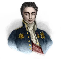 Ritratto di Jean-Baptiste Sylvere Gay, visconte di Martignac (1778-1832), statista francese. in 