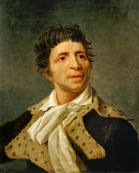 Ritratto di Jean-Paul Marat (dipinto su tela)