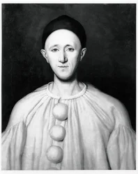 Ritratto di Jean Charles Deburau (1829-73) come Pierrot