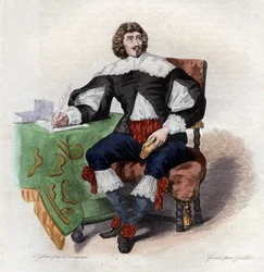 Ritratto di Jean Louis Guez de Balzac (1597-1654), autore francese