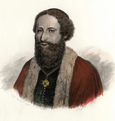 Ritratto di Joseph Pitton de Tournefort (1656-1708), viaggiatore e botanico francese. In 