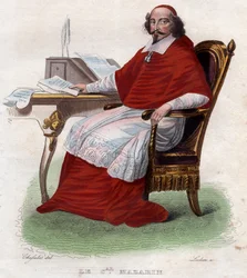 Ritratto di Giulio Mazzarino (1602-1661), cardinale, diplomatico e politico italo-francese