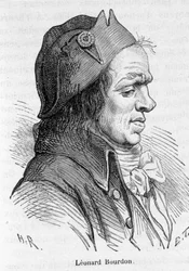 Ritratto di Léonard Bourdon (1754-1807), politico francese - in "L