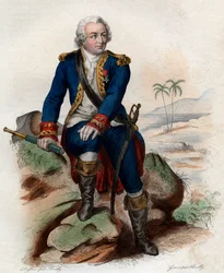 Ritratto di Louis Antoine, Conte di Bougainville, ammiraglio ed esploratore francese