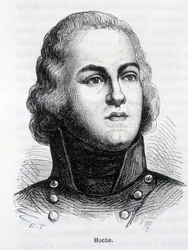 Ritratto di Louis Lazare Hoche (1768-1797), generale francese - in "L