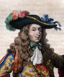 Ritratto di Luigi di Borbone, Principe di Condé (1621-1686), generale francese, noto come il Gran Condé