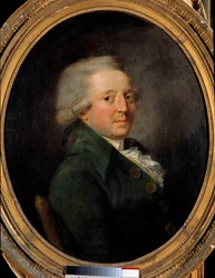 Ritratto di Marie Jean Antoine Nicolas de Caritat, Marchese di Condorcet (1743-1793), filosofo francese. Dipinto anonimo francese
