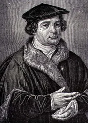Ritratto di Martin Lutero, riformatore religioso tedesco