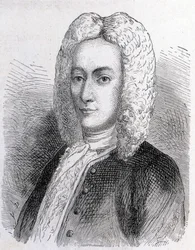 Ritratto di Mathieu Dutilh (1715-1791) - in "Album della Scienza; illustri studiosi; Grandi scoperte" 1896