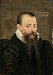 Ritratto di Michel Eyquem de Montaigne (1533-1592), all