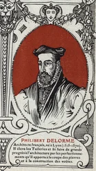 Ritratto di Philibert Delorme, architetto francese
