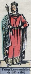Ritratto di Filippo III di Francia, conosciuto come Filippo l