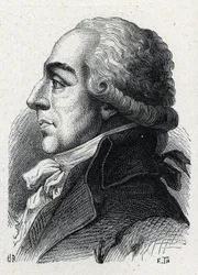 Ritratto di Pierre Louis Roederer (1754-1835) avvocato e politico francese. Incisione del 1889. Collezione privata