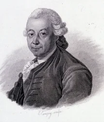 Ritratto di Pierre Pepper (1719-1786), esploratore francese - in 