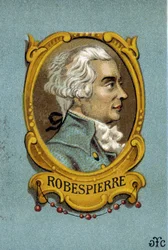 Ritratto di Pierre Victurien Vergniaud (1753-1793), politico francese. in "Galerie historique de la Revolution francaise" di Albert Maurin
