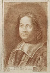 Ritratto di Pierre de Fermat (1601-1665) da Histoire des Mathematiciens di Alexandre Saverien, metà del XVIII secolo