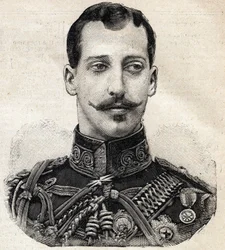 Ritratto del principe Alberto Vittorio (1864-1892), duca di Clarence e Avondale, e nipote della regina Vittoria d