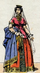Ritratto della Regina Giovanna di Evreux (1307-1371).