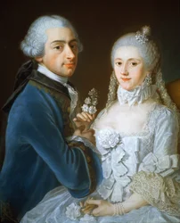 Ritratto di una coppia sposata, 1752