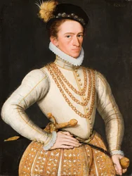 Ritratto di un nobile francese sconosciuto, 1560-9