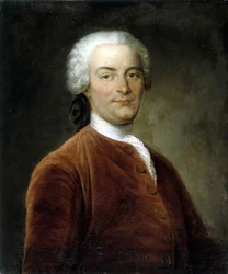 Ritratto del romanziere e moralista francese Charles Pinot Duclos (1704-1772), sindaco di Dinan. Dipinto del XVIII secolo conservato al Museo di Dinan