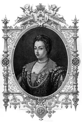 Ritratto della veneziana Bianca Cappello (1548 - 1587), moglie di Francesco de