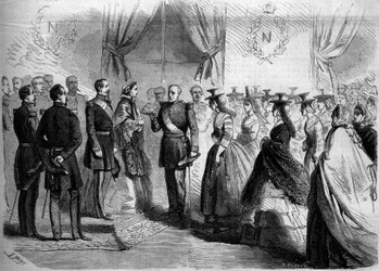 Presentazione a Napoleone III (1808-1873) e all