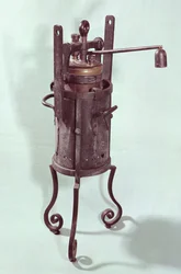 Pentola a pressione inventata da Denis Papin (1647-ca. 1712), 1679