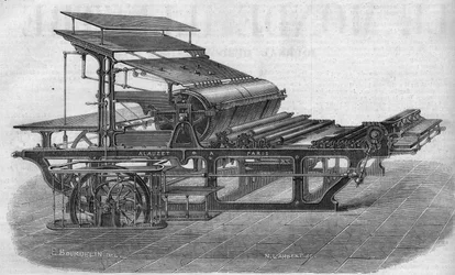 Stampa: macchina tipografica di M. Alauzet