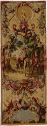 Arazzo dei Gobelins con la storia di Don Chisciotte, 1717-18