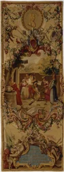 Arazzo dei Gobelins della Reggenza con la Storia di Don Chisciotte, 1717-18