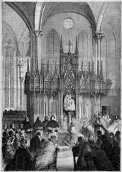 Arte religiosa: statua di Notre Dame du Pilier o 