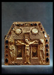 Reliquiario di Pipino I (803-38) Re di Aquitania