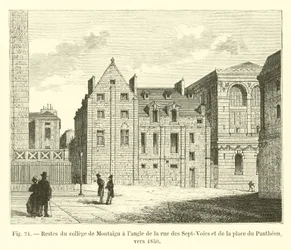 Resti del collegio di Montaigu all