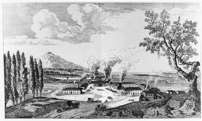 Fonderia reale a Le Creusot nel 1787