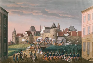 Assalto delle truppe imperiali a Hoscht, 28 agosto 1800