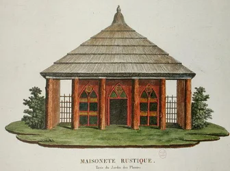 Casa rustica nel Jardin des Plantes, Parigi